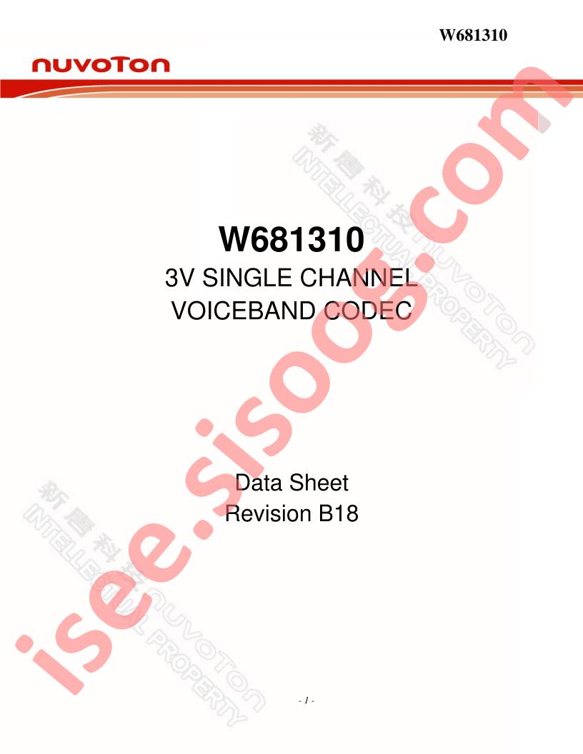 W681310WG