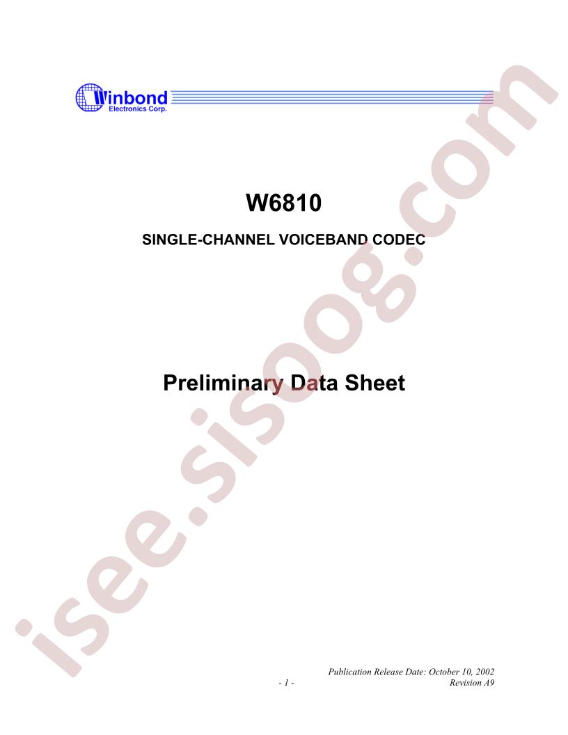 W6810IR