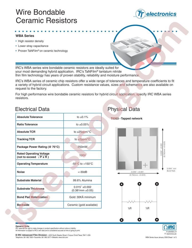 WBA-T0303GC-01-1002-CJ