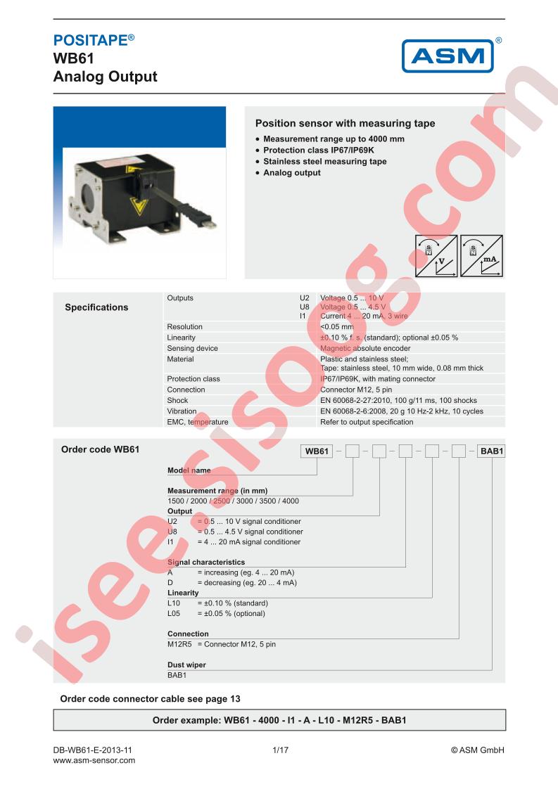 WB61-2000-U2-A-BAB1