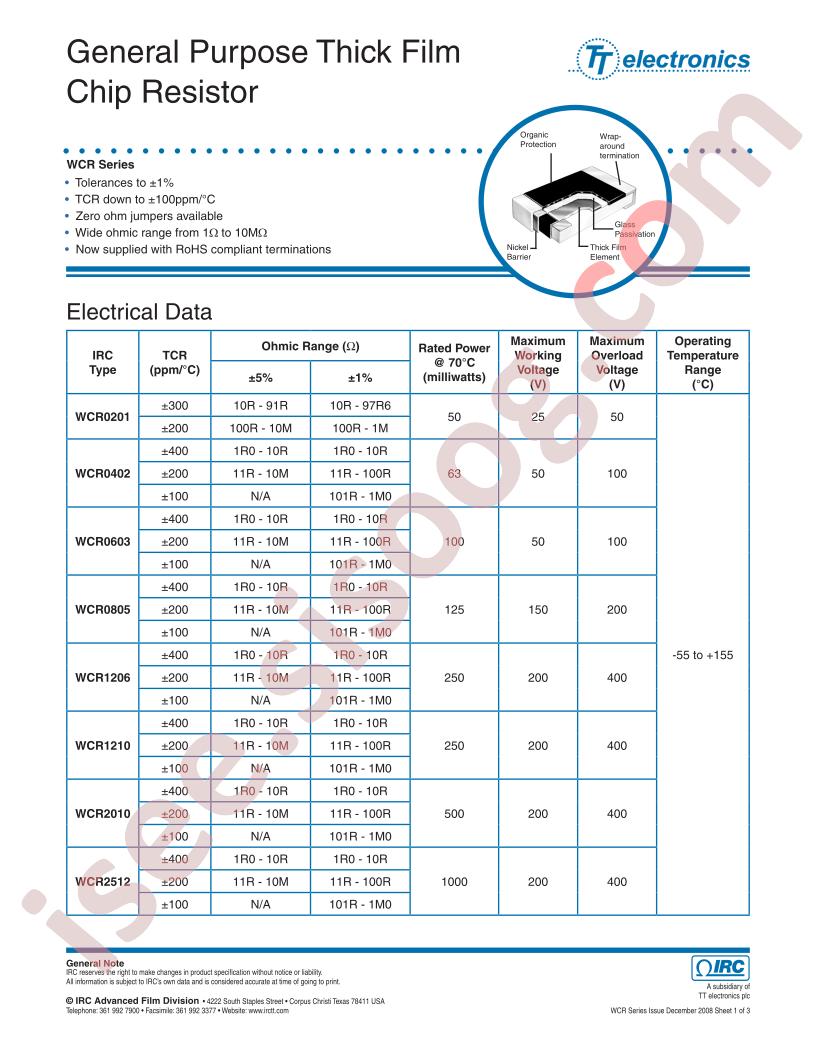 WCR-WCR00201LF-1001-J-P