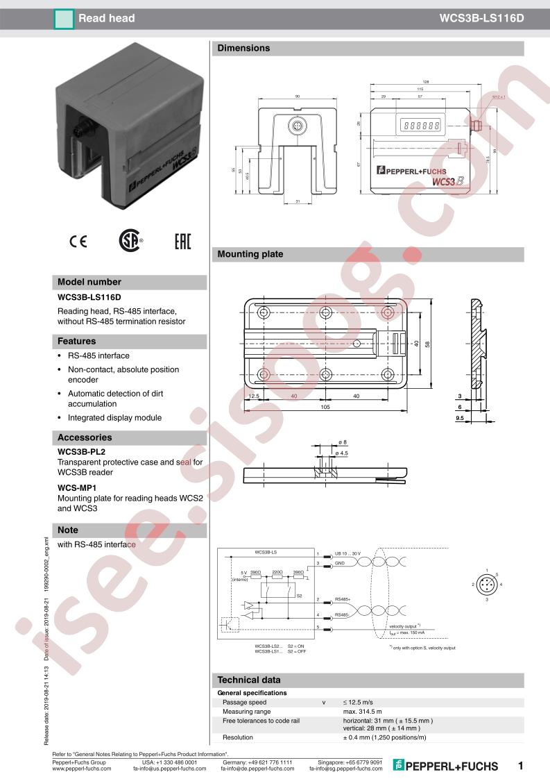 WCS3B-LS116D