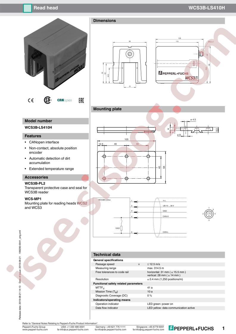 WCS3B-LS410H