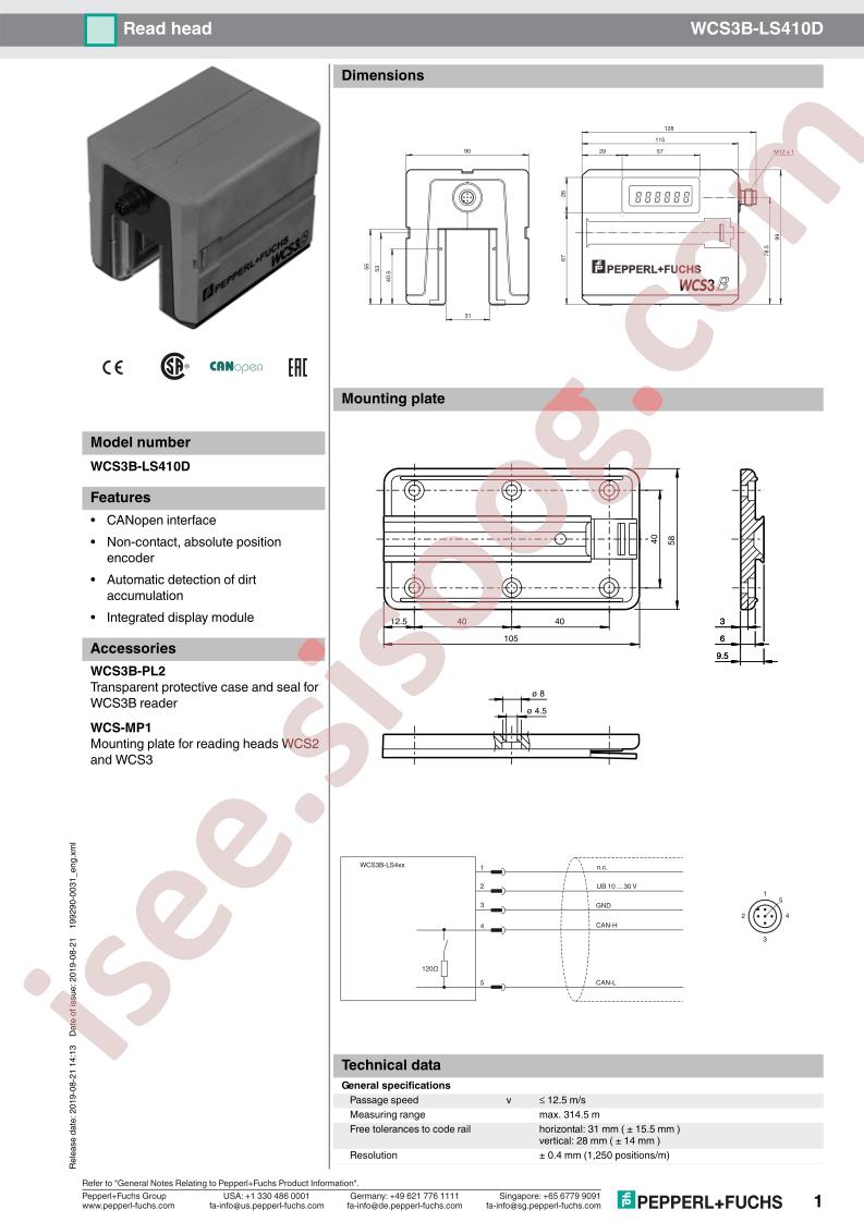 WCS3B-LS410D