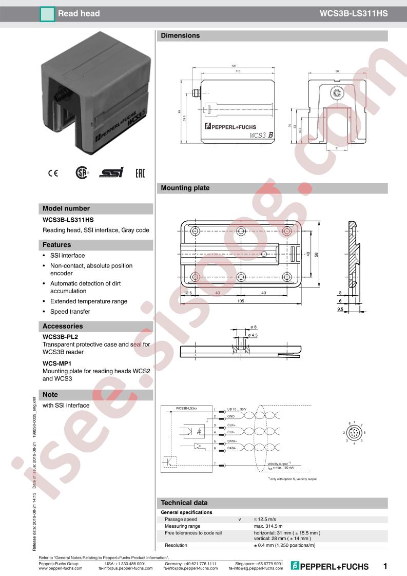 WCS3B-LS311HS