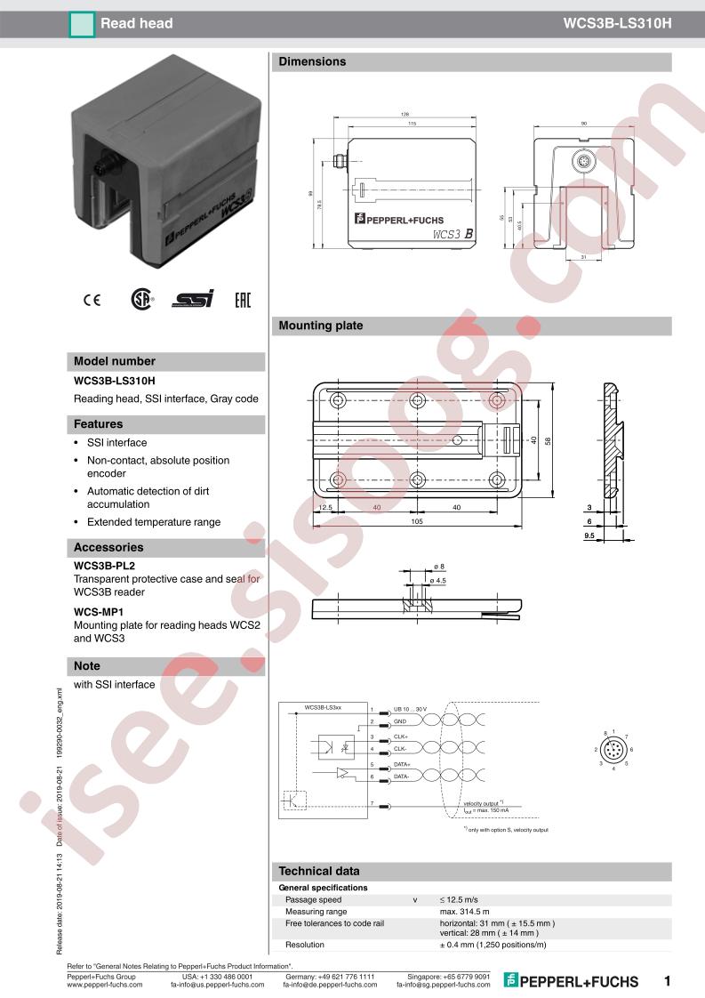 WCS3B-LS310H
