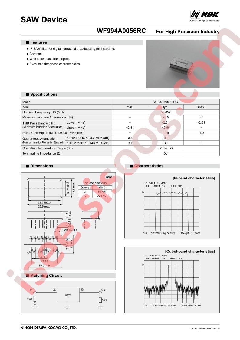 WF994A0056RC