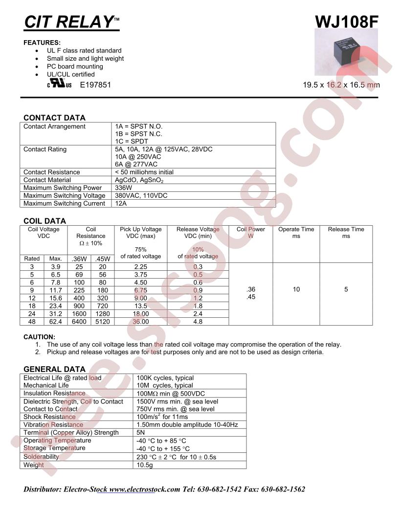 WJ108F1C618VDC.36
