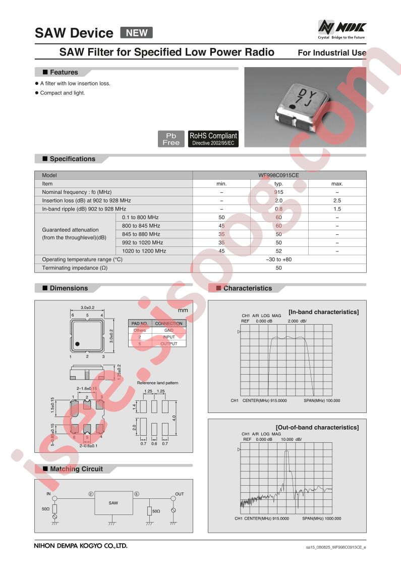 WF998C0915CE