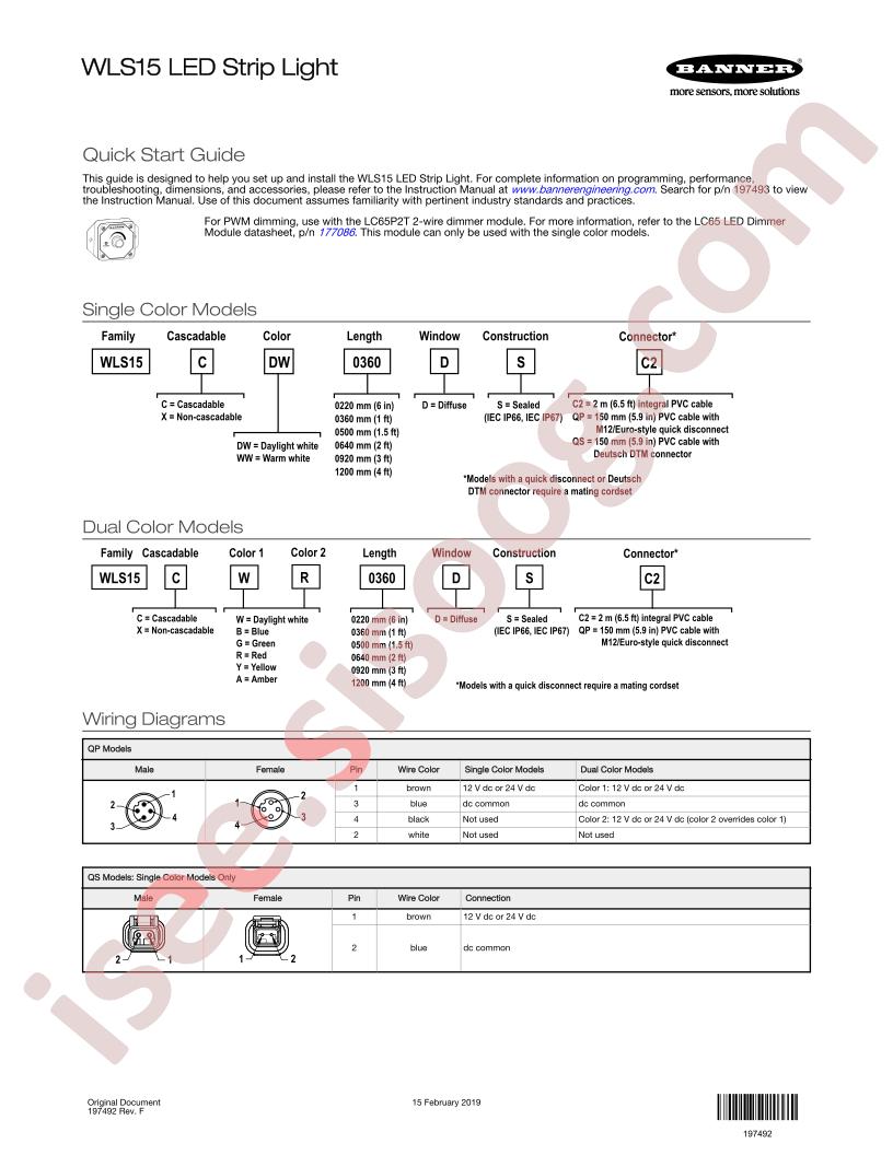 WLS15CBR1200DSQP