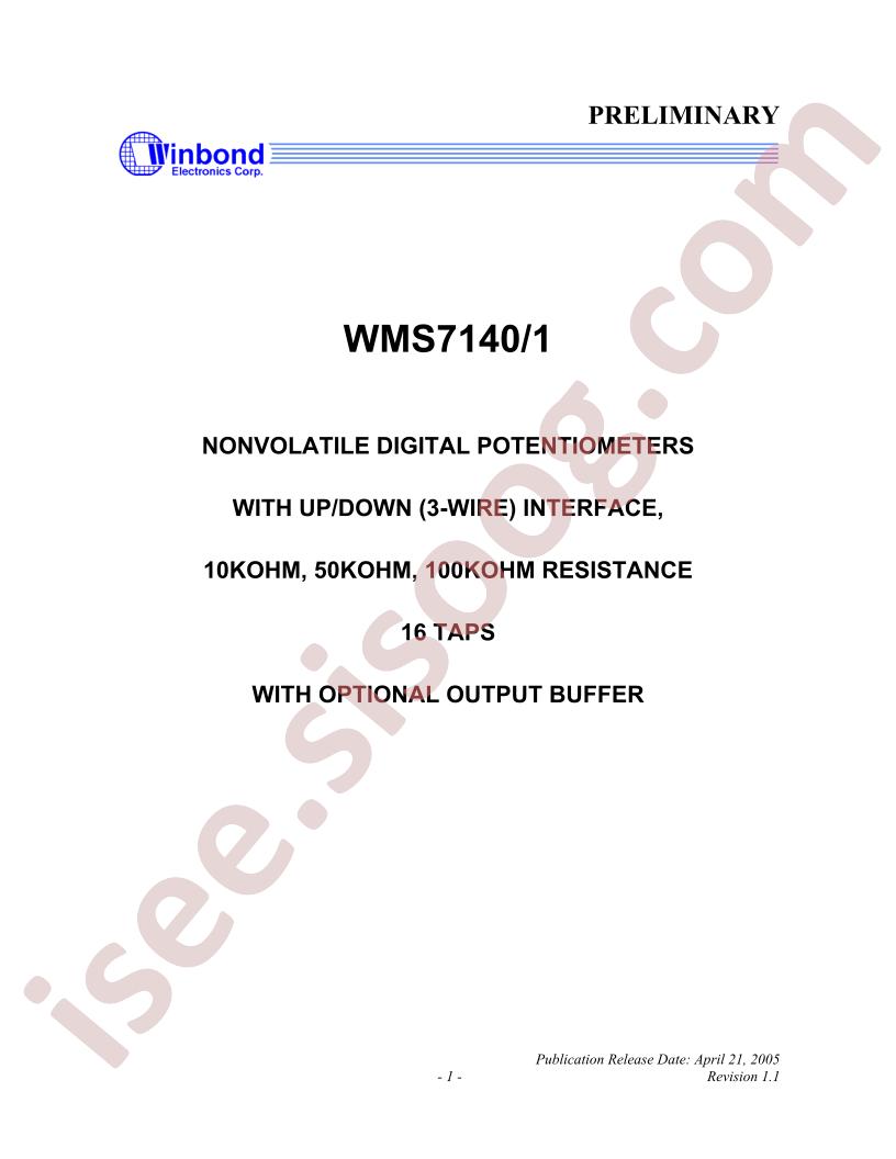 WMS7141010M