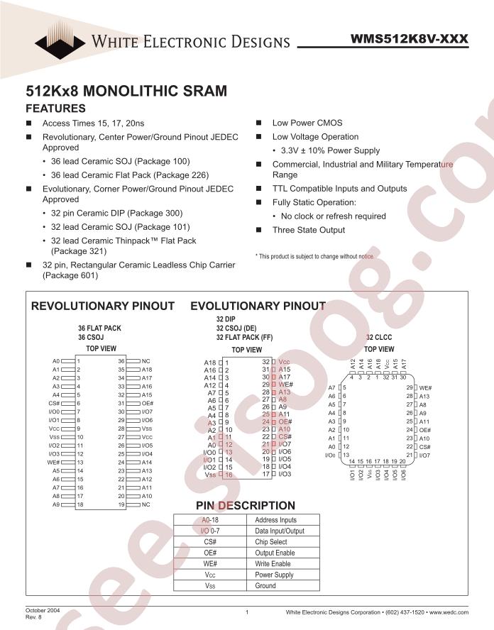 WMS512K8V-20CMA