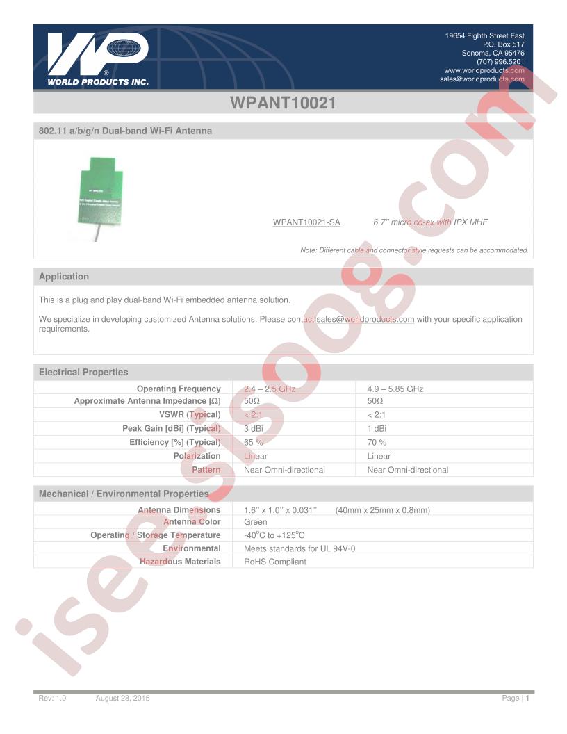 WPANT10021