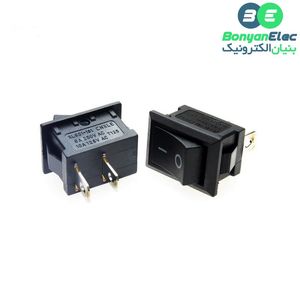 کلید راکر 2پایه 2حالته 21X15mm