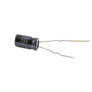 خازن الکترولیتی 33 میکرو فاراد 25ولت – 33uf/25V