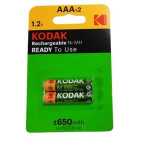 باتری نیم قلمی قابل شارژ کداک kodak Rechargeable 650