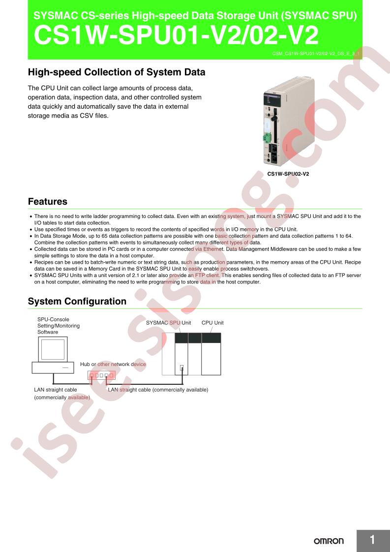 CS1W-SPU01-V2