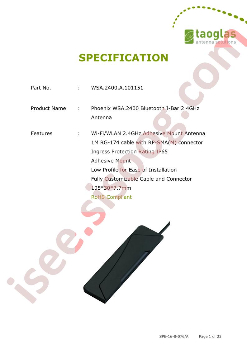 WSA2400A101151