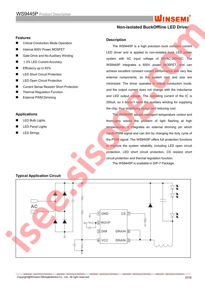 WS9445P