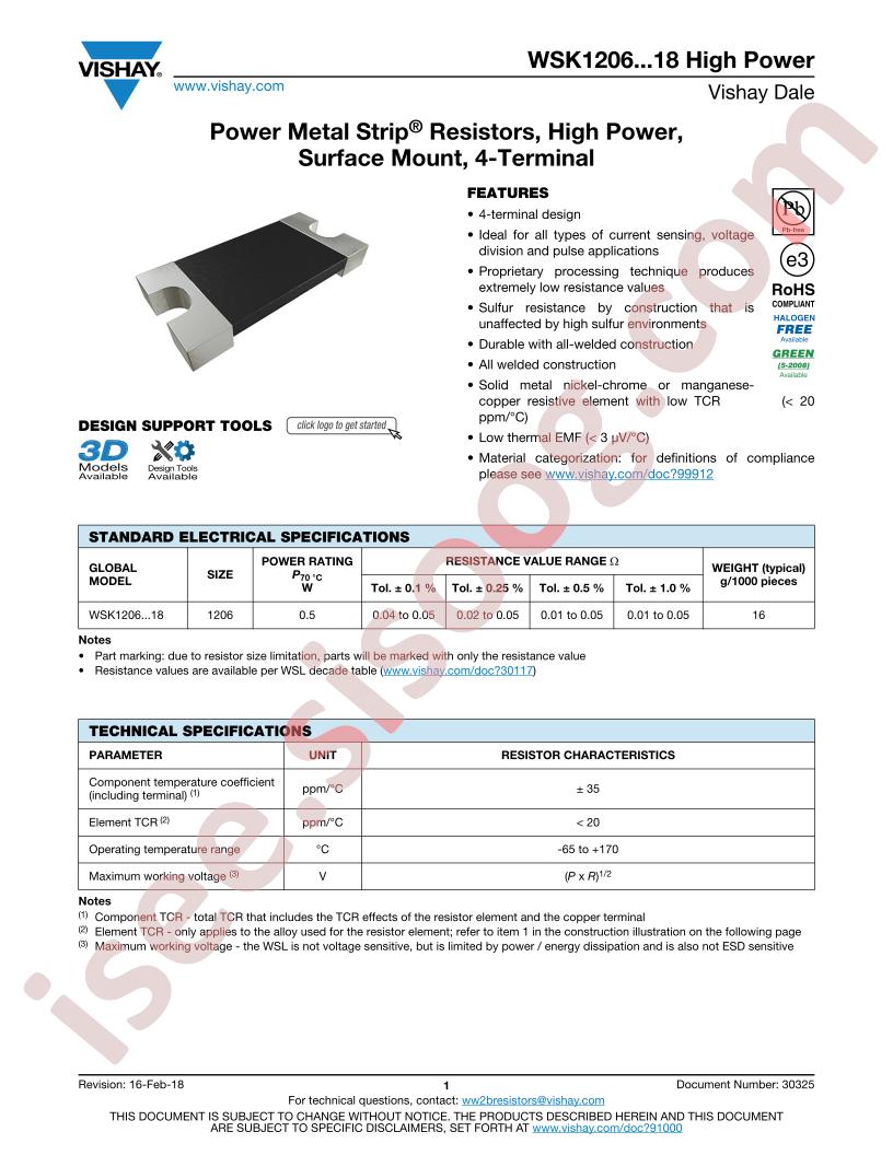 WSK1206R0100CEK18