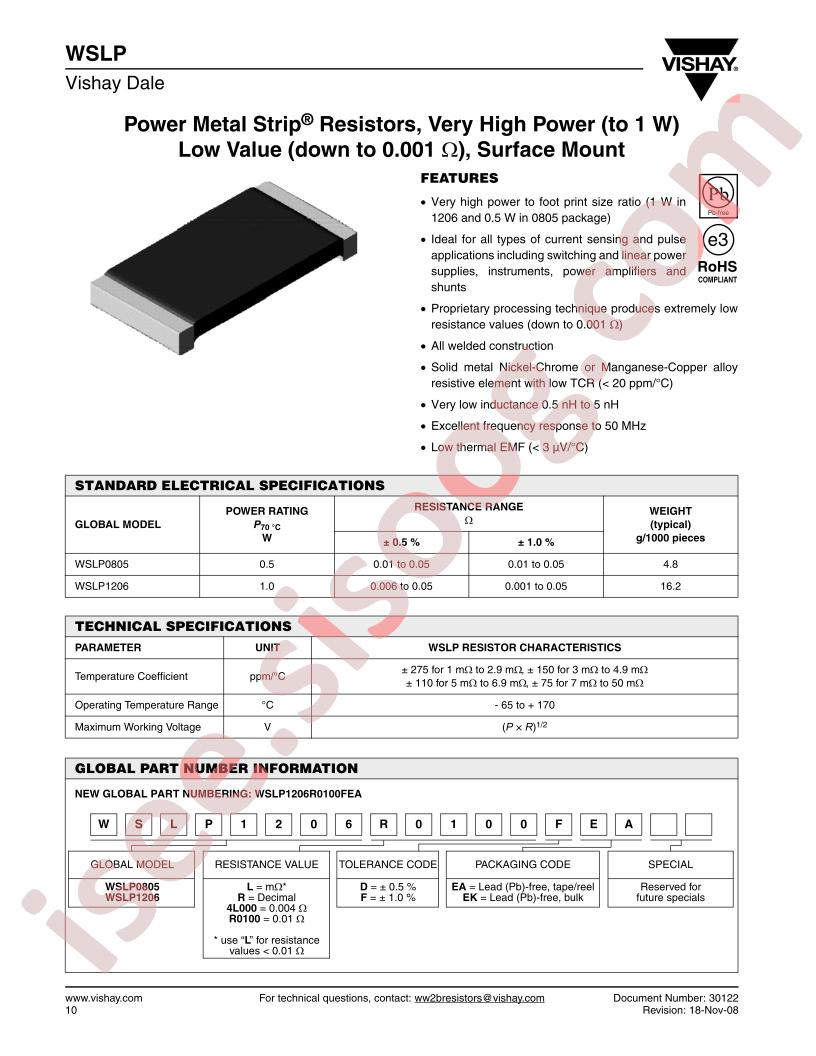 WSLP08054L000DEA