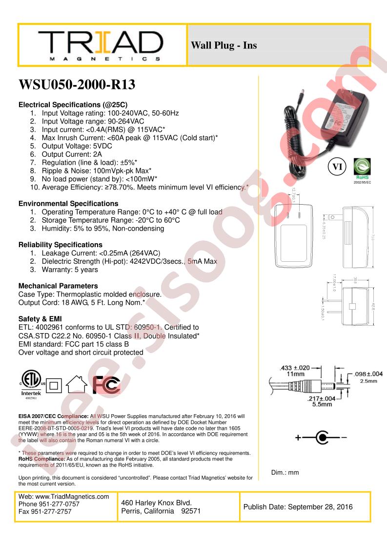 WSU050-2000-R13