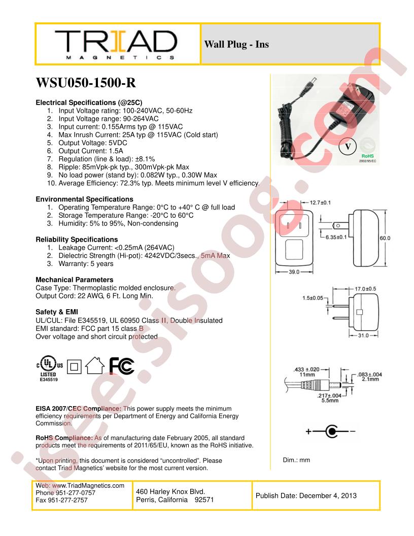 WSU050-1500-R