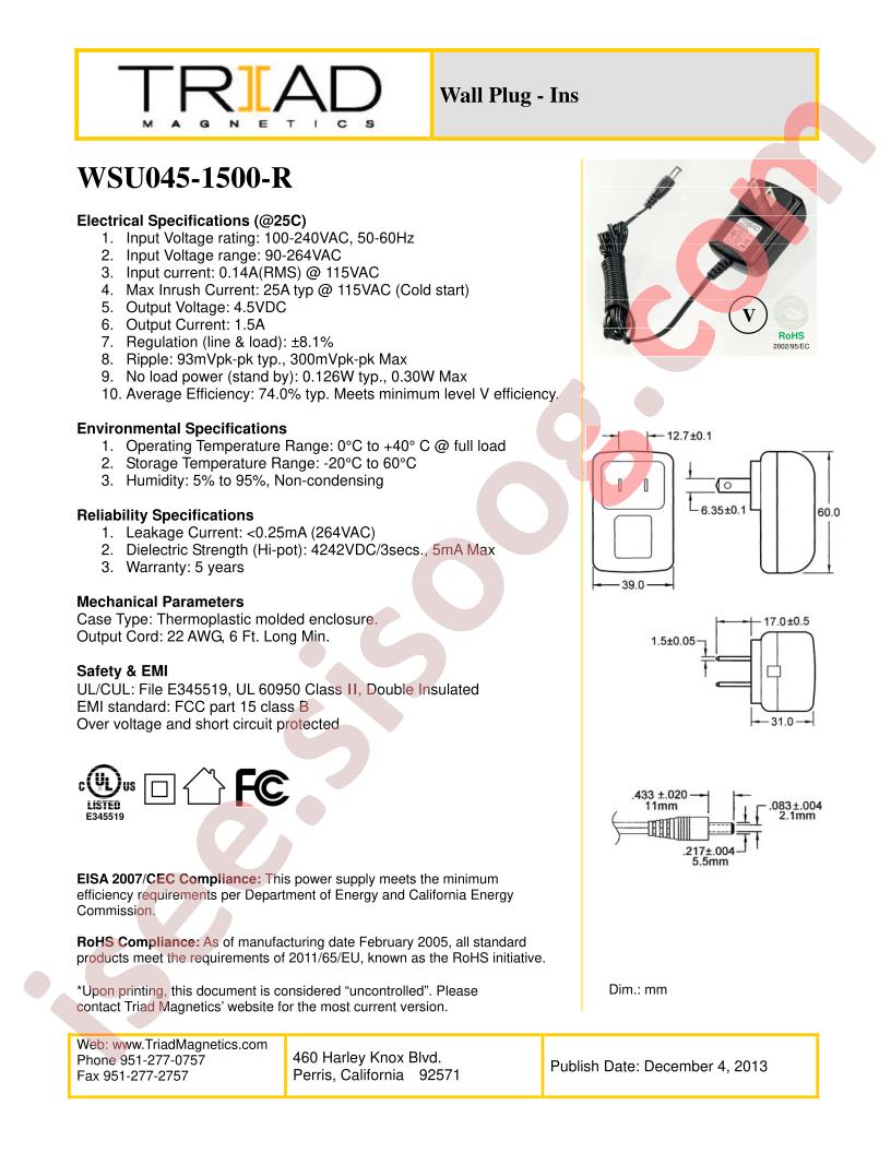 WSU045-1500-R