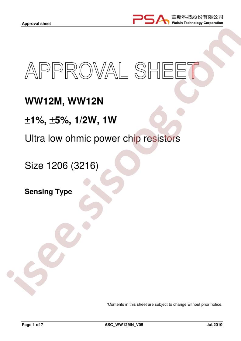 WW12NR002FTL