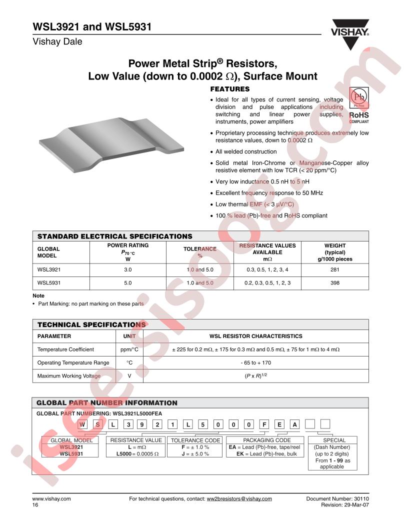 WSL5931LJEA