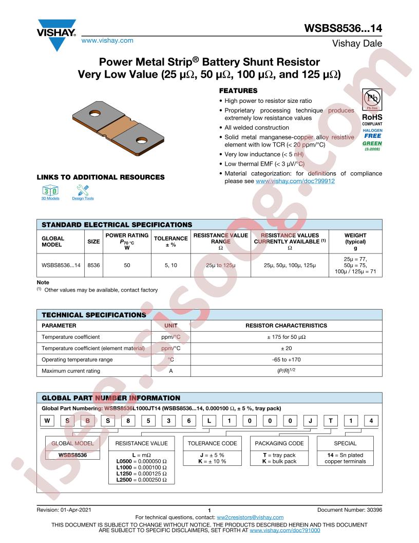 WSBS8536L0500KK14