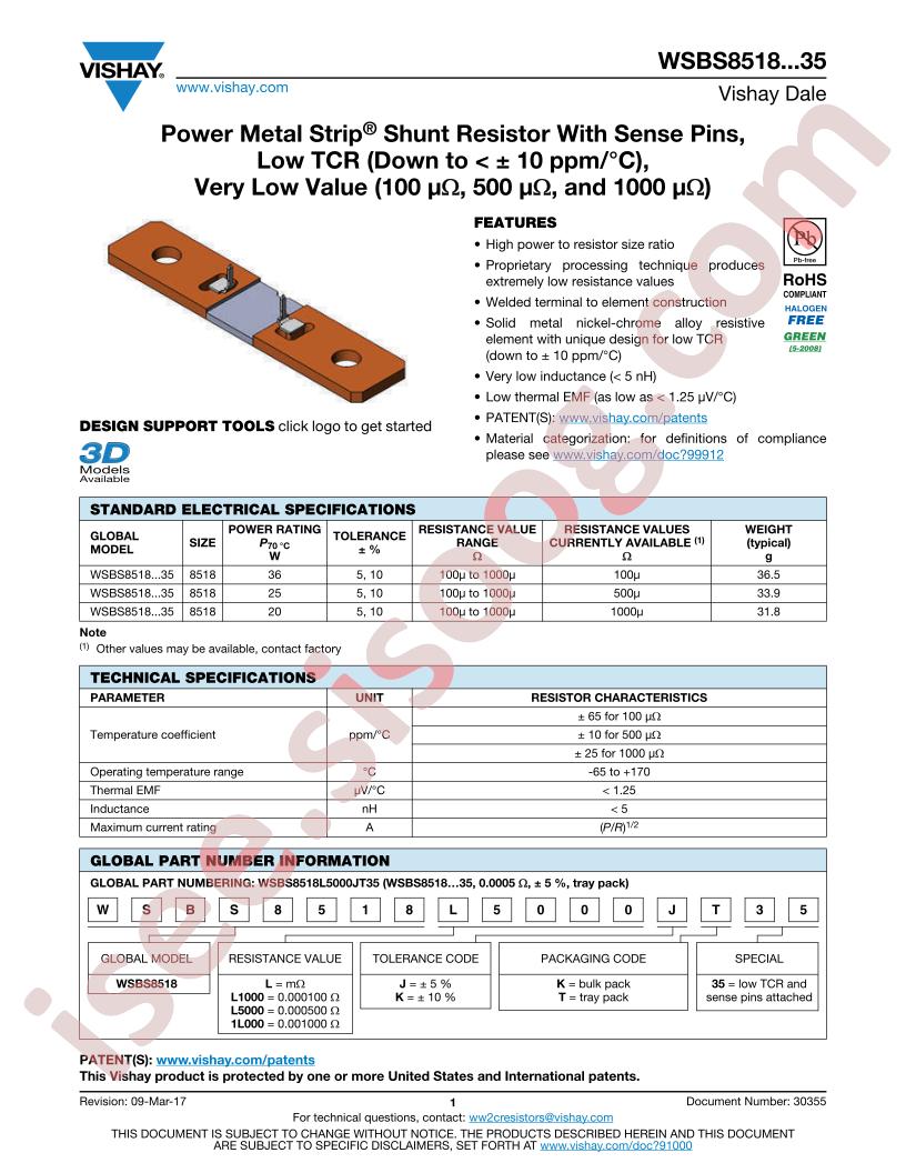 WSBS85181L000K5000T35