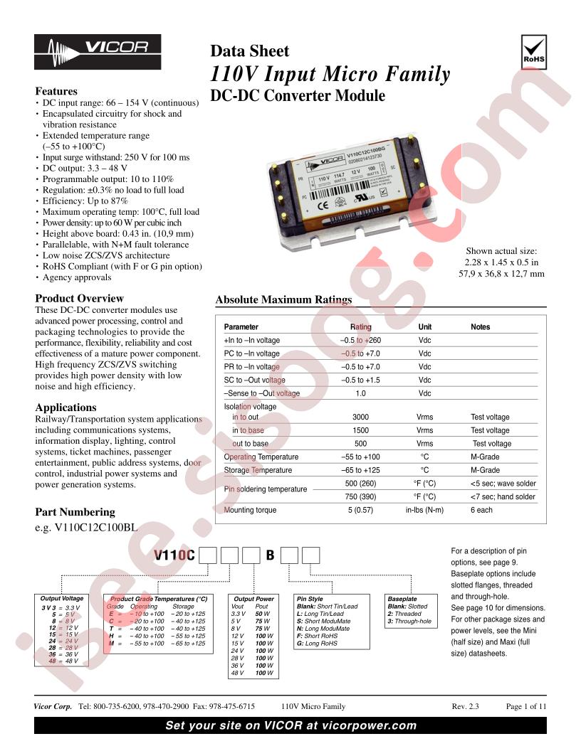 V110C12C100BF3