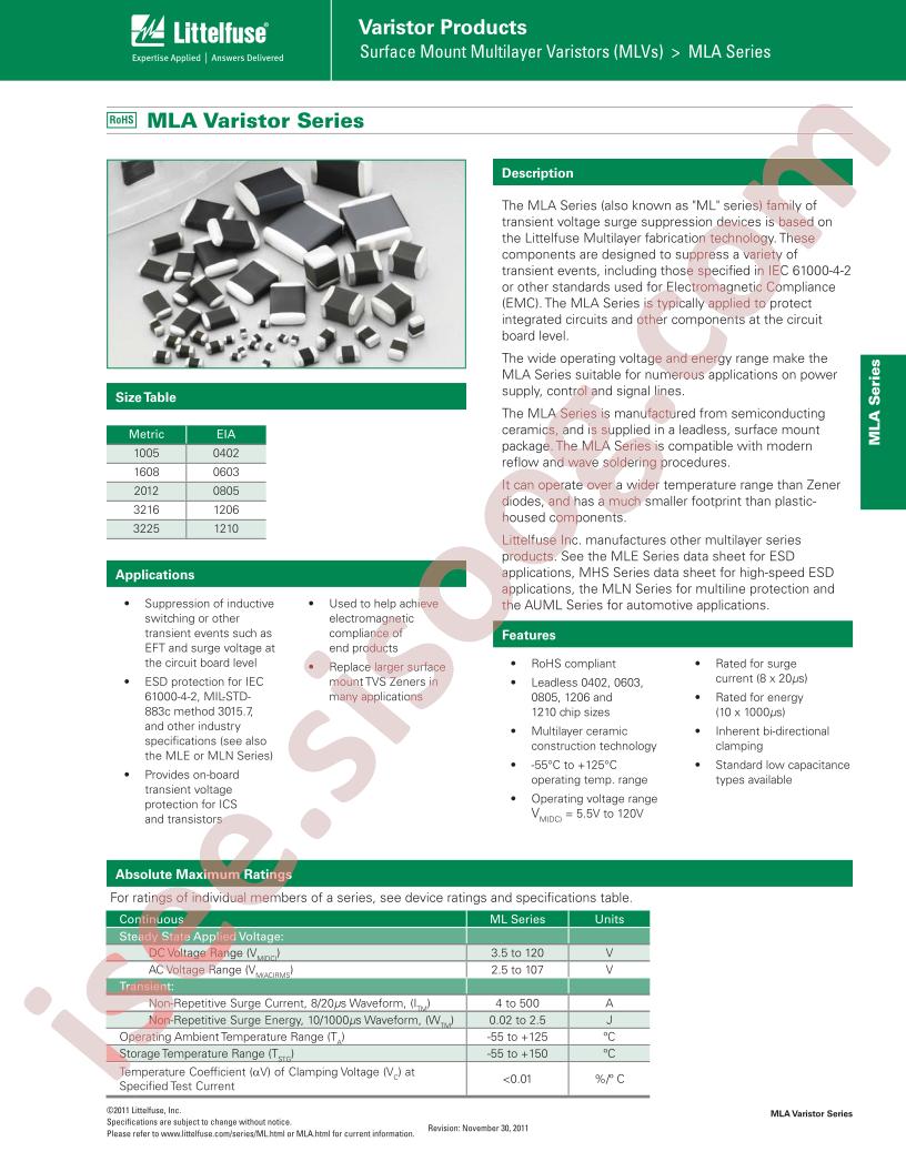 V14MLA0805N