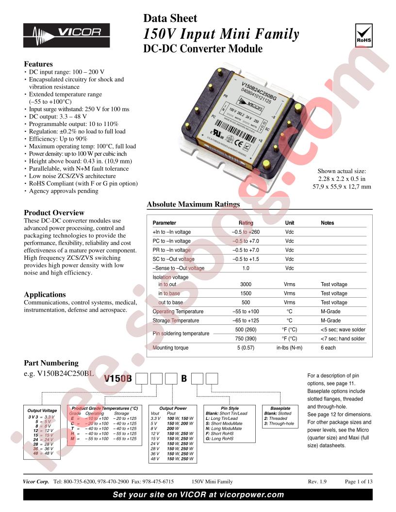 V150B28M250BG