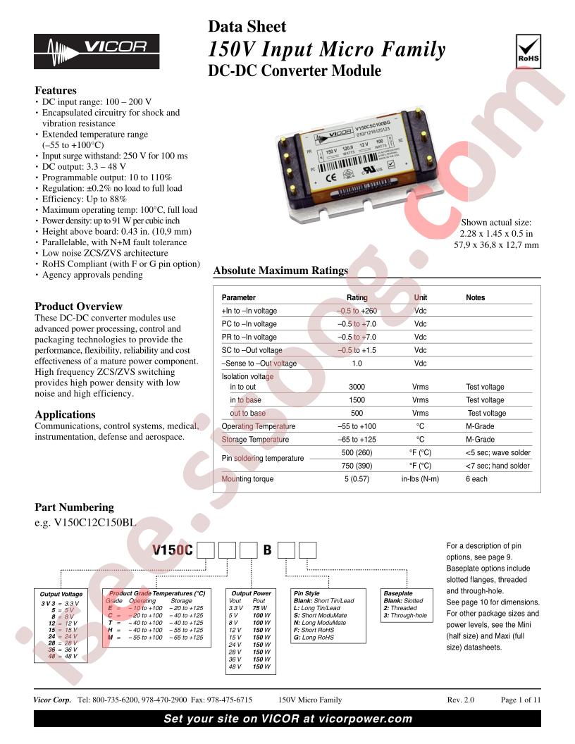 V150C12H150BS3