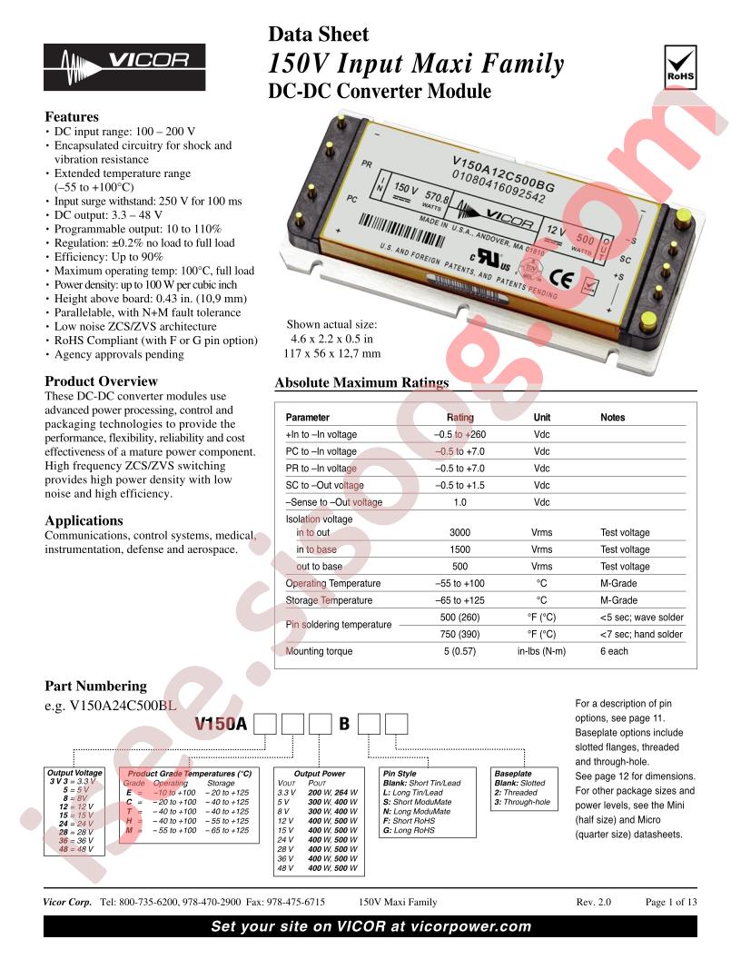 V150A12C500BG