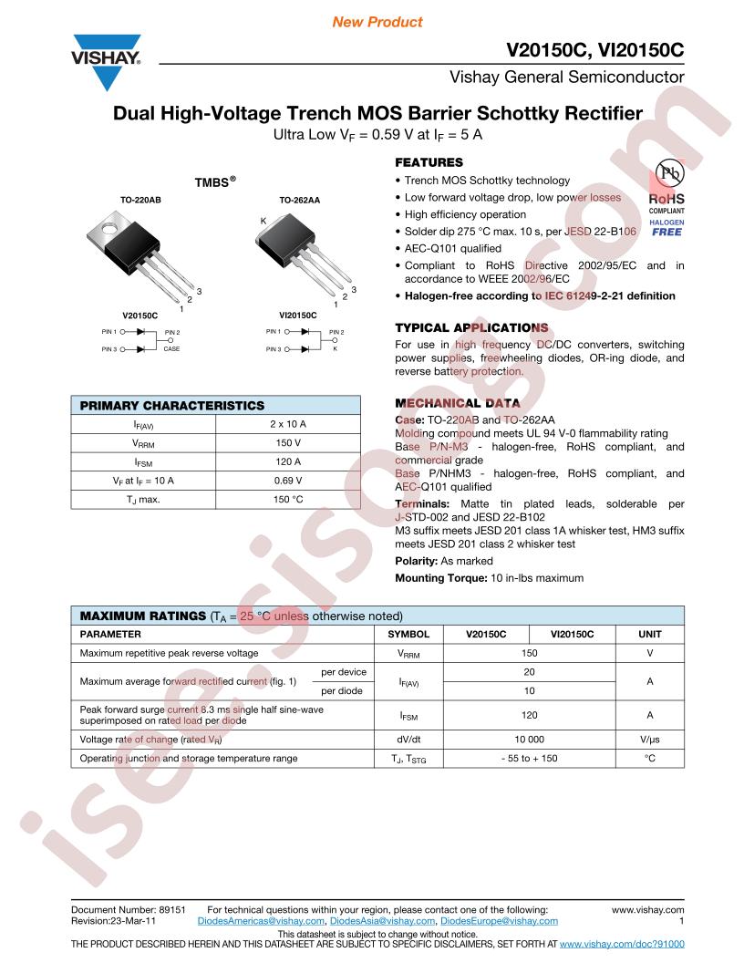 V20150CHM3-4W