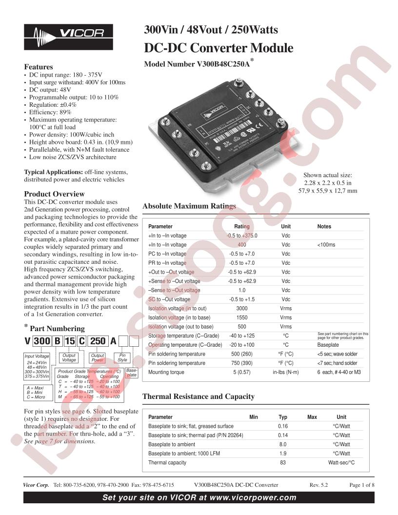 V300C15T250A