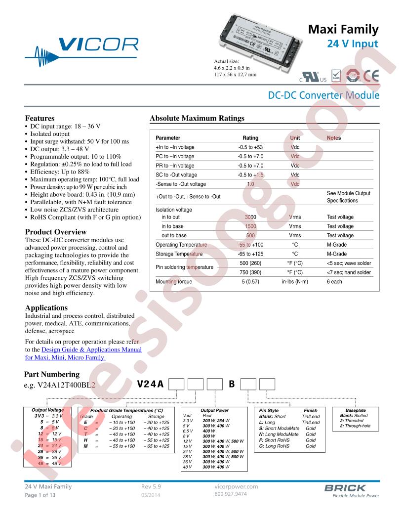 V24A28C400BL