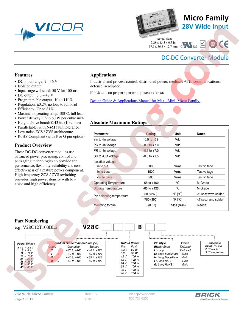 V28C5T50BL