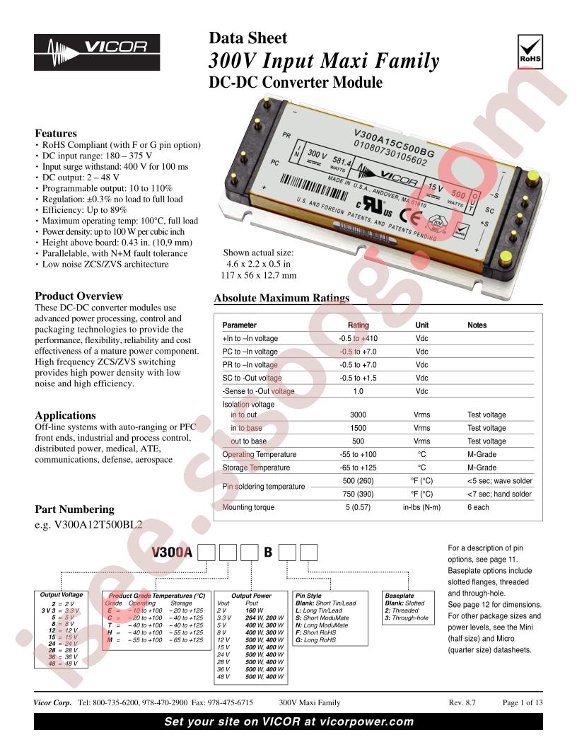 V300A24M500BS2