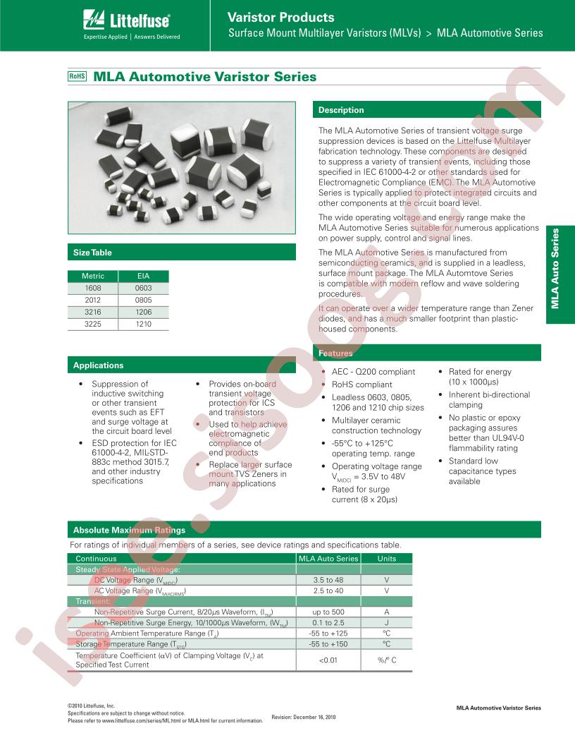 V3.5MLA0805NHAUTO