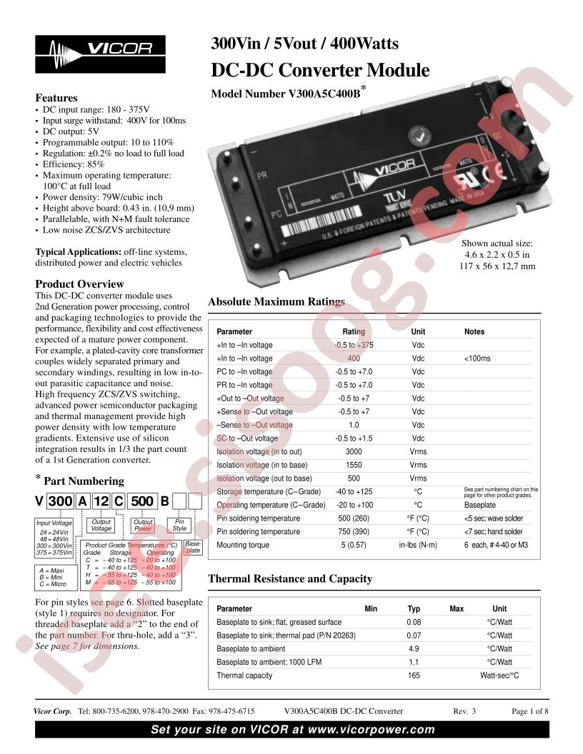 V300B5C400B