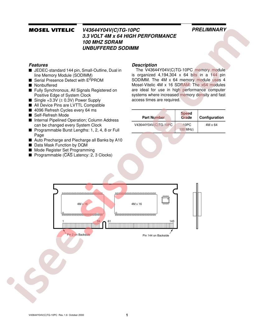 V43644Y04VCTG-10PC