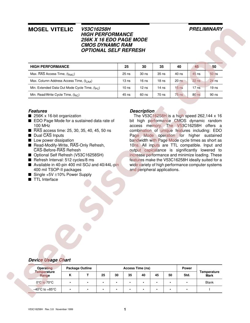 V53C16258SHK35