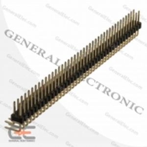 PIN HEADER 2*40 MALE RA 2.54MM