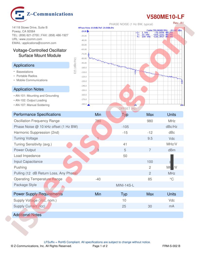 V580ME10-LF