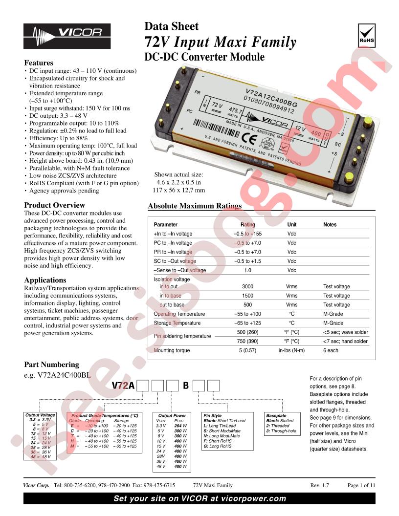 V72A12E400BN