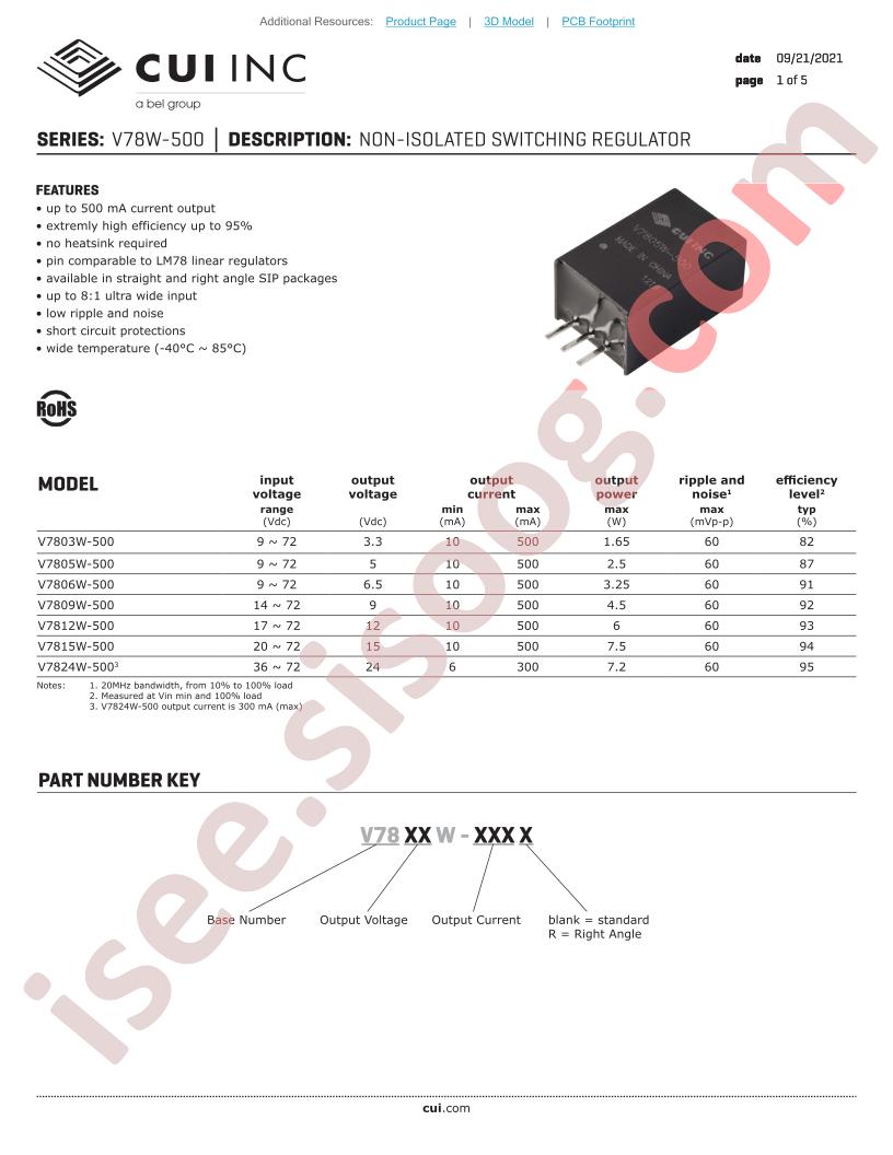 V7805W-500